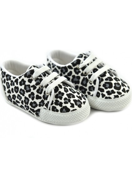 18-19 Leopar Desenli Patik Ayakkabı