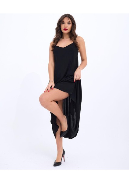 7038 Elbise-Siyah
