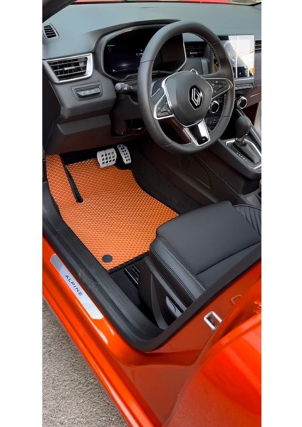 Renault Clio 5 2019-2025 Uyumlu Yeni Nesil Araca Özel Akıllı Oto Paspas Havuzlu Oto Paspas Araba