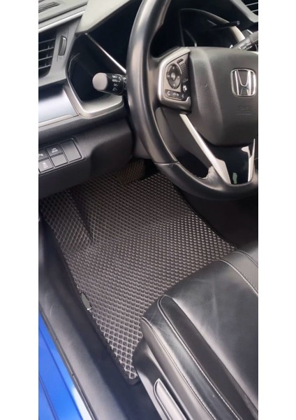 Honda Civic Fc-5 Uyumlu Yeni Nesil Araca Özel Akıllı Oto Paspas Havuzlu Oto Paspas