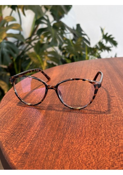 Victoria Leopar Cat Eye Mavi Işık Korumalı Blue Block Gözlük fırsatları