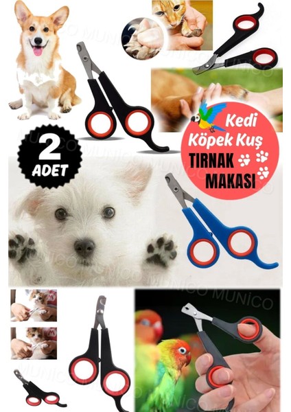 2 Adet Profesyonel Hayvan Tırnak Makası Kullanımı Pratik Kolay Evcil Hayvanlar Için Tırnak fiyatları