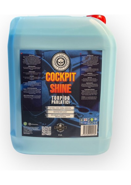 5 Lt Oto Torpido Bakım Sütü