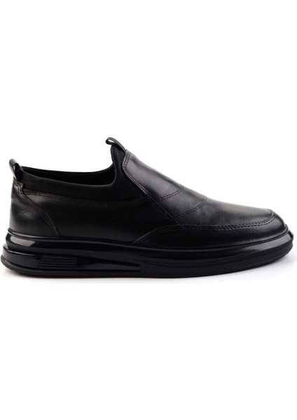 Siyah Leather Erkek Casual Ayakkabı E01401082043
