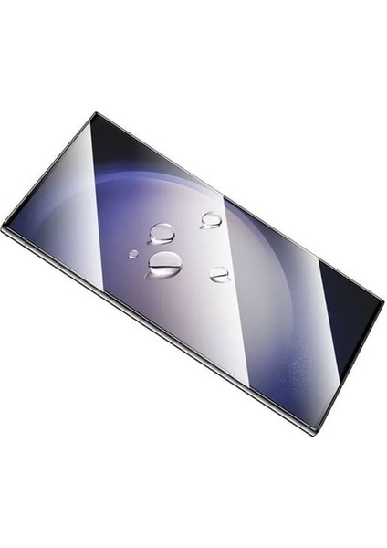 Samsung Galaxy S24 Ultra Tam Kaplayan 5d Antistatik Ekran Koruyucu Cam