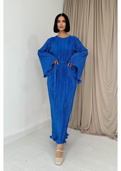 Saks Ispanyol Kol Piliseli Elbise