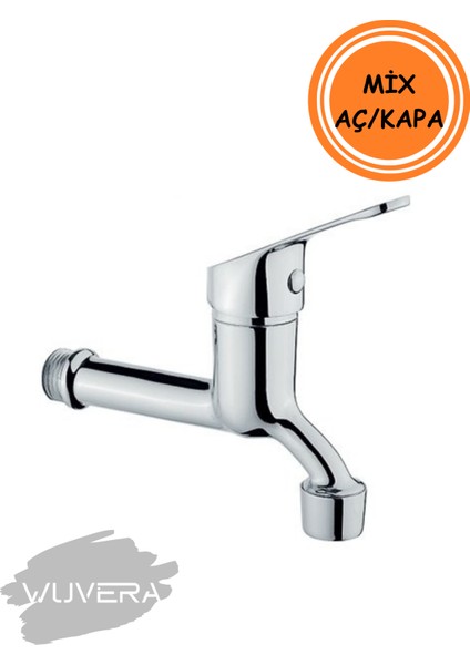 Mix Aç/kapa Ara Musluk – Tse Belgeli, %100 Pirinç Gövde & Parlak Krom Kaplama