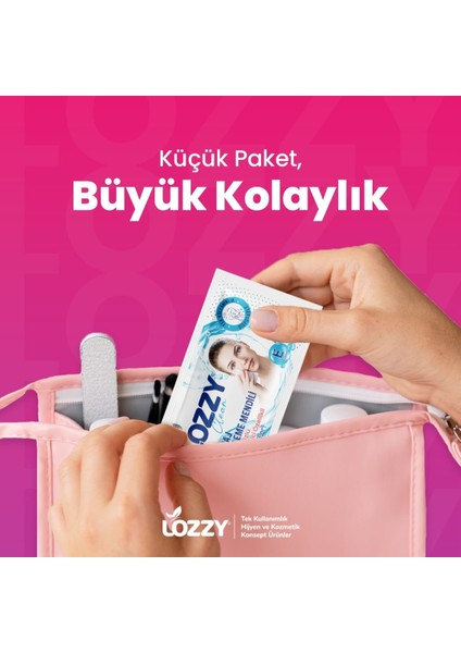 Makyaj Temizleme Mendili -Makeup Cleanıng Wıpes -100 Adet -Tekli-
