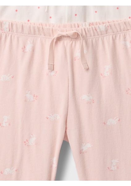 Bebek Pembe First Favorites Organik Pamuk 3'lü Pull-On Pantolon Seti fiyatları