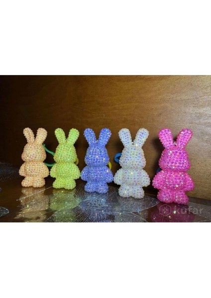 Tavşanlı Taş Işlemeli Anahtarlık, Kendin Yap Anahtarlık, Taşlı Anahtarlık, Mozaik Işleme fiyatları