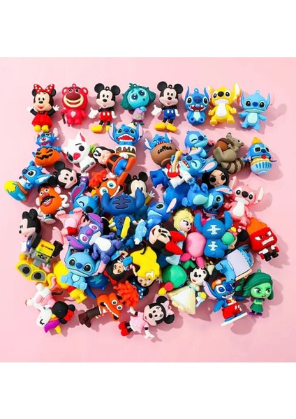 Silikon Anahtarlık 10 Adet Mix Karışık Anahtarlık, Figürlü Anahtarlık Karakterli Anahtarlık fiyatları