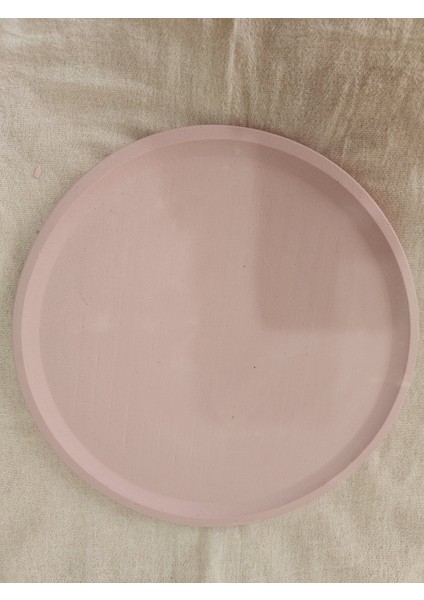 Taş Tozu El Yapımı Nişanlık Sunumluk ve Mumluk Tepsi – Şık Dekoratif Tasarım (30X23 Cm) fiyatları