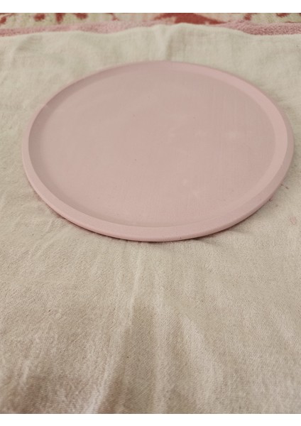 Taş Tozu El Yapımı Nişanlık Sunumluk ve Mumluk Tepsi – Şık Dekoratif Tasarım (30X23 Cm) modelleri