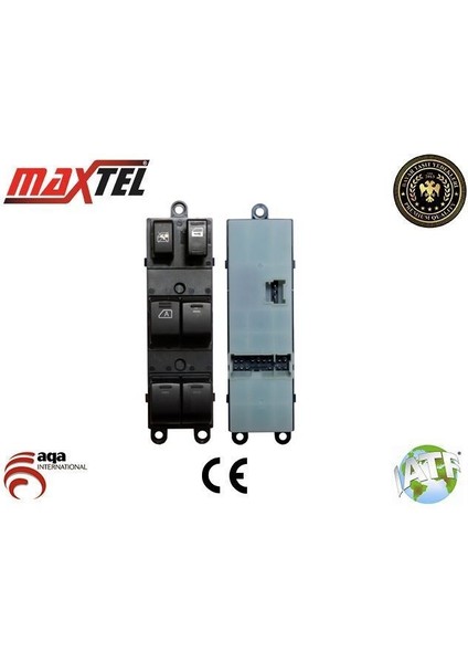 Cam Kaldırma Anahtarı Nıssan Teana 05-07 Sol 17 Fıslı 25401-9W100,25401-ZP403