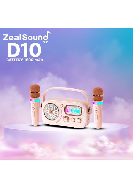 D10 Karaoke Box Kablosuz Hoparlör - Speaker