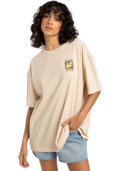 Brand New Day Ss Kadın Beyaz Tişört