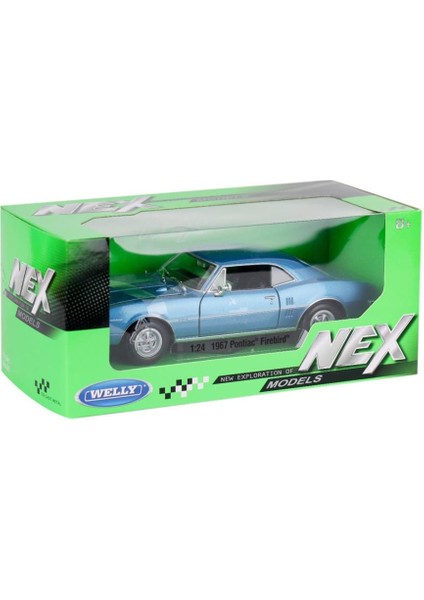 Nessiworld 22502 Welly Pontiac Firebird 1967 1:24 -Karsan Oyuncak