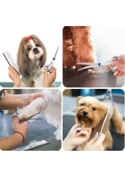 Paslanmaz Çelik Oval(Kavisli) Kedi Köpek Traş Makası modelleri