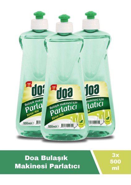 Bulaşık Makinesi Parlatıcı 500 ml X3 Adet