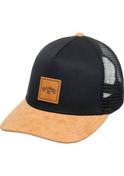 Stacked Trucker Erkek Siyah Şapka