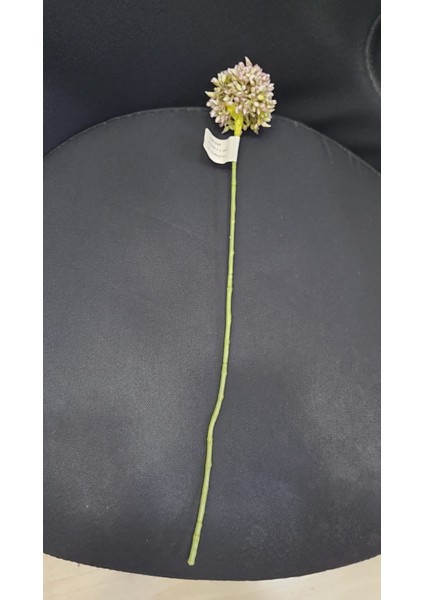 Yapay Çiçek #12 Allium X1 46CM Mor Renk Soğan Çiçeği Ev Dekorasyon Ev Işyeri Şıklık 1 Adet