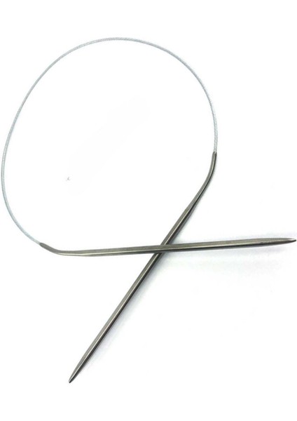 Misinalı Çelik Şiş 100 cm 3,5 Numara