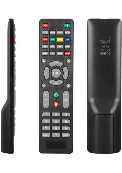 Hey Millenium MLN-20000 Korax Hitech Mini Hd Youtube Tuşlu Uydu Kumandası