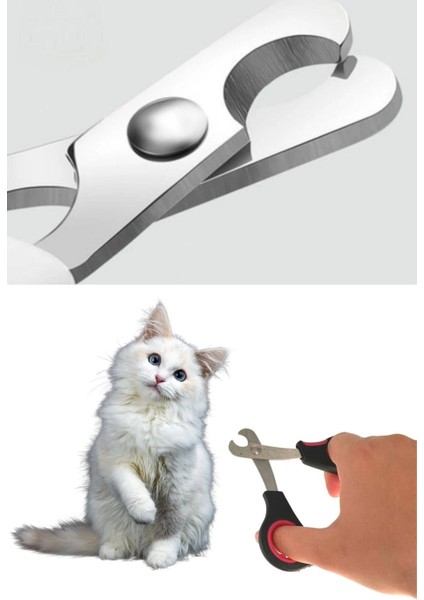 Büyük Irk Köpek Kedi Çelik Uçlu Evcil Hayvan Tırnak Makası Pati Bakım Aleti Ergonomik Kaymaz modelleri