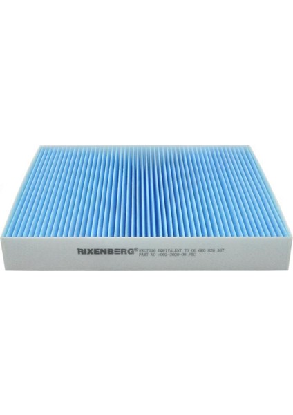 Audı A1 2010 ve Üstü Polen Filtre RXC7016 6R0820367 CU26010 LA809 E3919LI