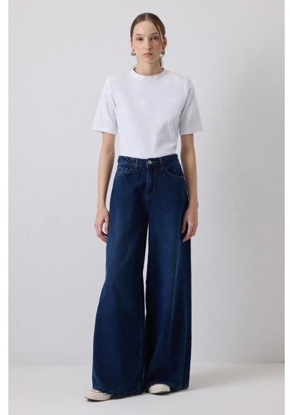 Bol Paça Denim Pantolon