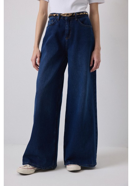 Bol Paça Denim Pantolon