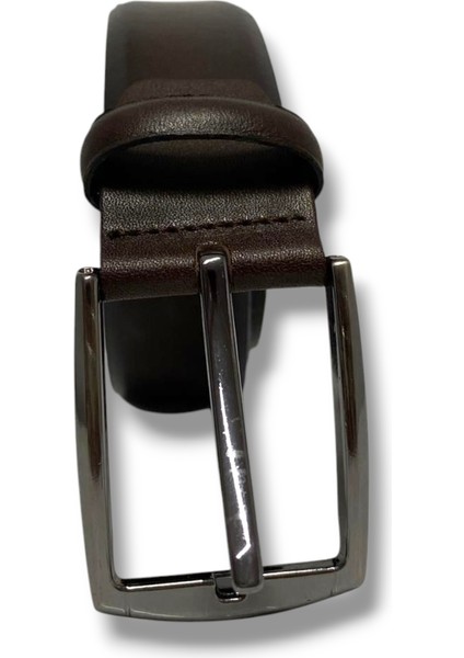 K110-25 Deri Klasik Erkek Kemer 125 cm