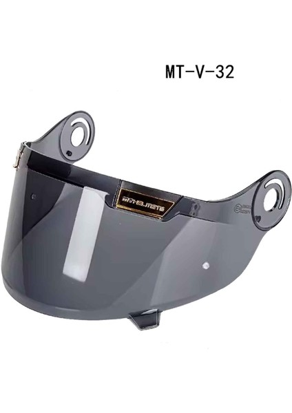 Mt-V-32 Kask Camı - Vizör - Siyah