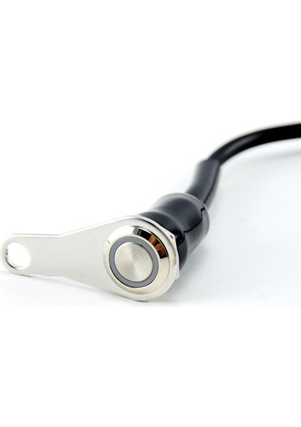 Motosiklet LED Far Aç Kapa Metal Anahtar Tekli Buton Swich 2 Modlu