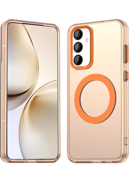Samsung Galaxy A26 Kılıf Kamera Çıkıntılı Mat Magsafe Şarj Özellikli Kenarları Renkli Premium Sert Kapak Renk