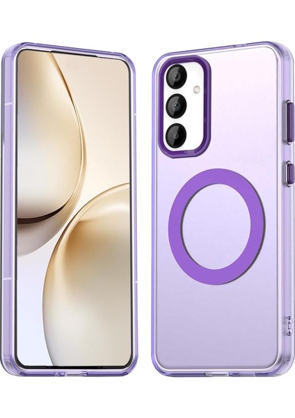 Samsung Galaxy A26 Kılıf Kamera Çıkıntılı Mat Magsafe Şarj Özellikli Kenarları Renkli Premium Sert Kapak Renk
