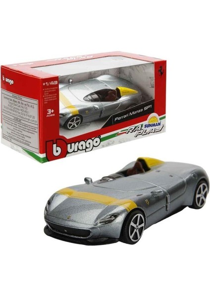 Nessiworld 36000 Burago Race Play 1:43 Model Arabalar -Sunman