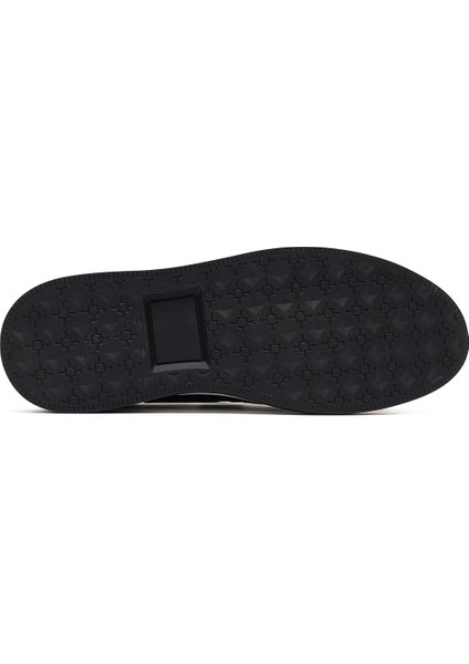 Erkek Siyah Süet Deri Casual Loafer 25SFD680410