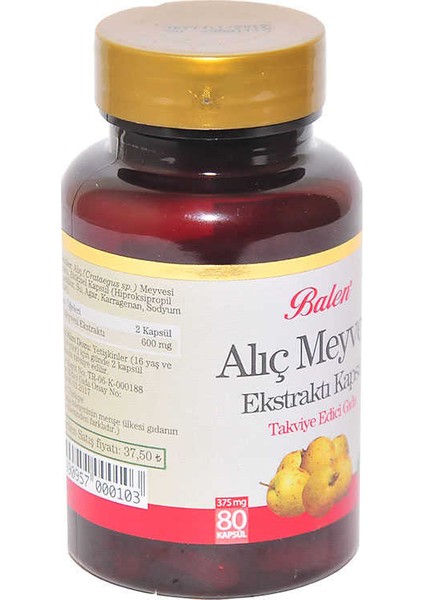 Alıç Meyvesi Ekstraktı 80 Kapsül modelleri