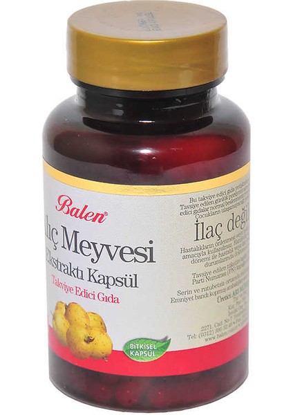 Alıç Meyvesi Ekstraktı 80 Kapsül fırsatları