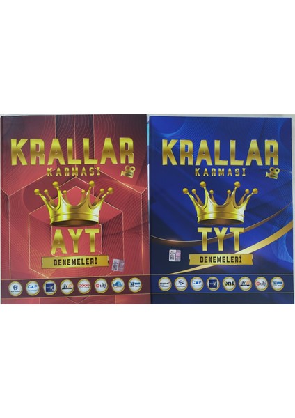 Krallar Karması Krallar Karması Tyt 8 Li Denemeleri+Krallar Karması Ayt 8 Li Denemeleri