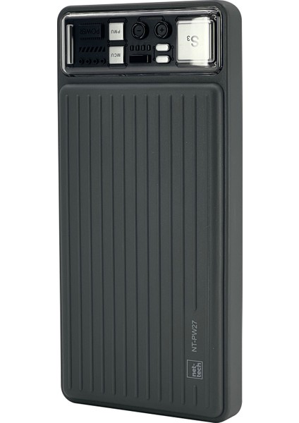 NT-PW27 25W 9000 Mah Taşınabilir Powerbank (Gri)