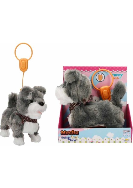 Peluş Yürüyen Sesli Köpek Mocha
