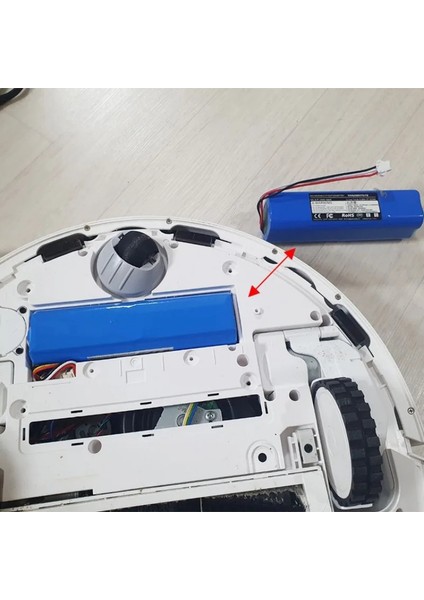 Viomi S9 / Ultenic T10 / Lydsto R1 / Roidmi Eve / Roidmi Eve Plus / Neabot Nomo N2 / Viomi V5 Pro Uyumlu 14.4v Li-Ion Pil Süpürge Batarya modelleri