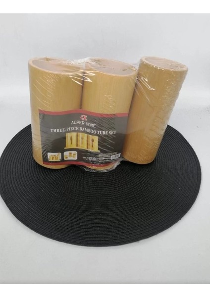 0020 Kaşıklık Bambu 3'lü 1X12