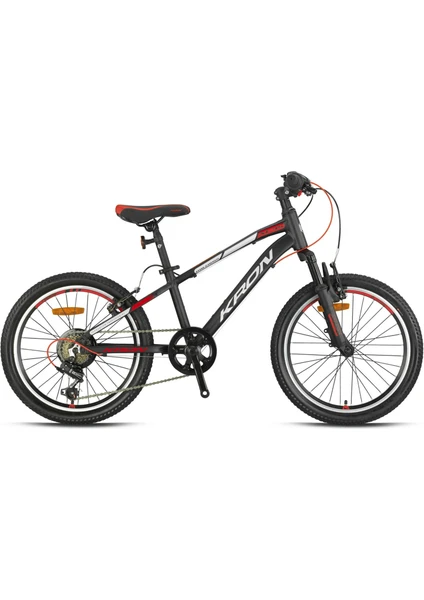 Kron Xc 75 - 20 Mtb - 11' - 7 Vites - V.b - Mat Siyah-Gri/kırmızı
