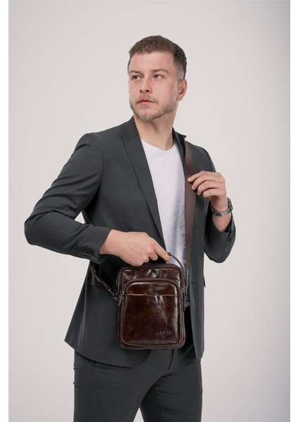 31591 Deri Askılı Çanta