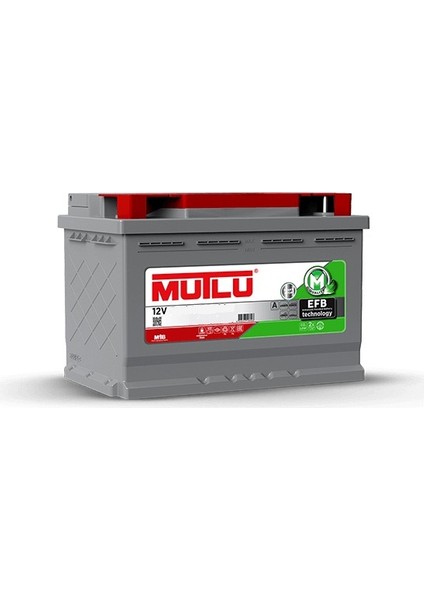 12V 63 Ah 600A Efb Start-Stop Akü (Üretim Yılı: 2025)