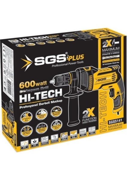 5141 Darbeli Matkap 600 Watt