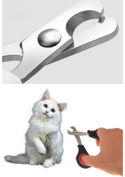 3 Adet Büyük Irk Köpek Kedi Çelik Uçlu Tırnak Makası Pati Bakım Aleti Ergonomik Kaymaz fiyatları
